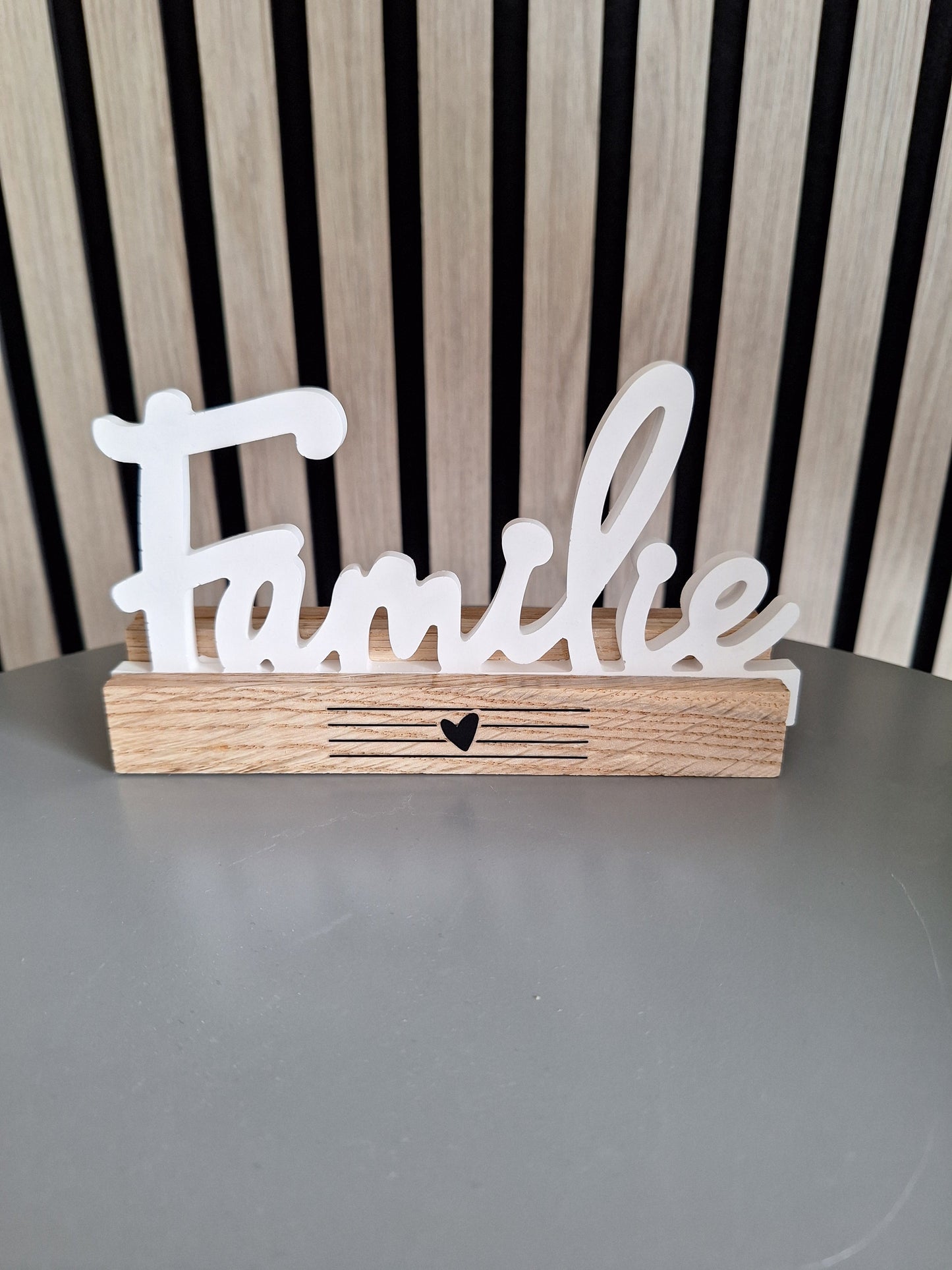 Familie Schriftzug