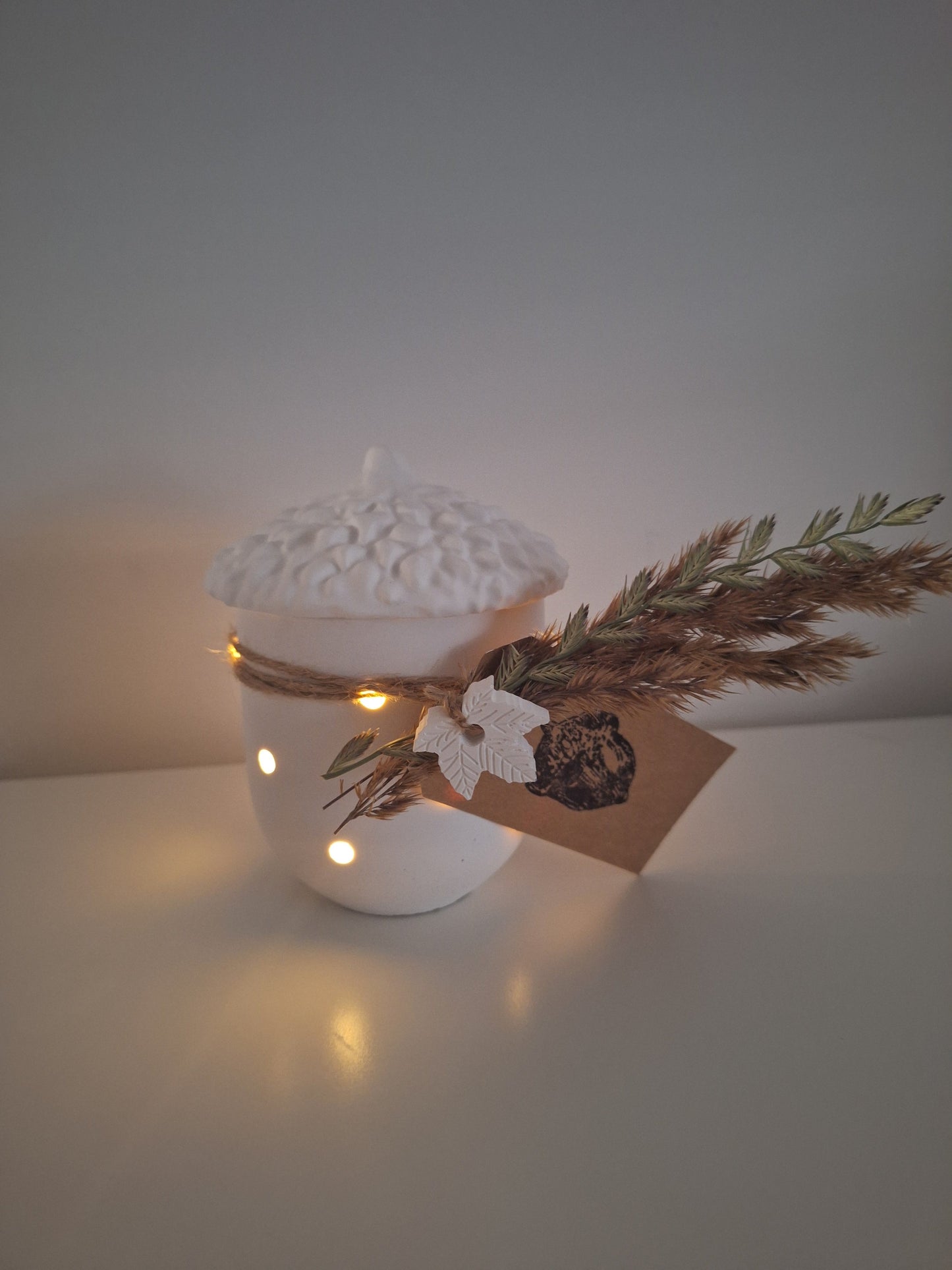 Lichterdose Eichel