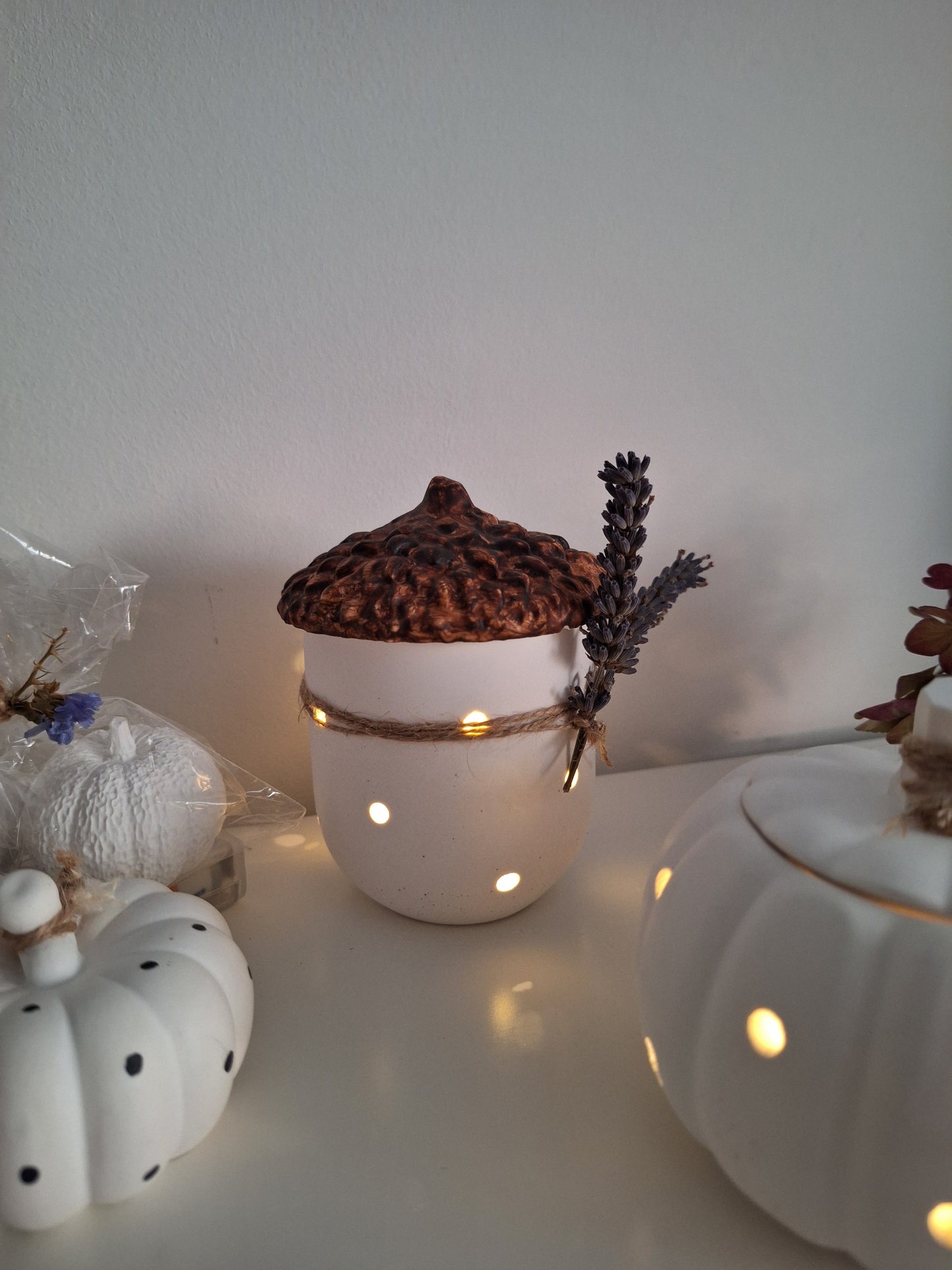 Lichterdose Eichel