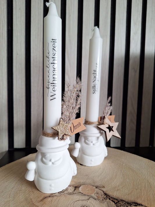 Kerzenhalter Weihnachtsmann