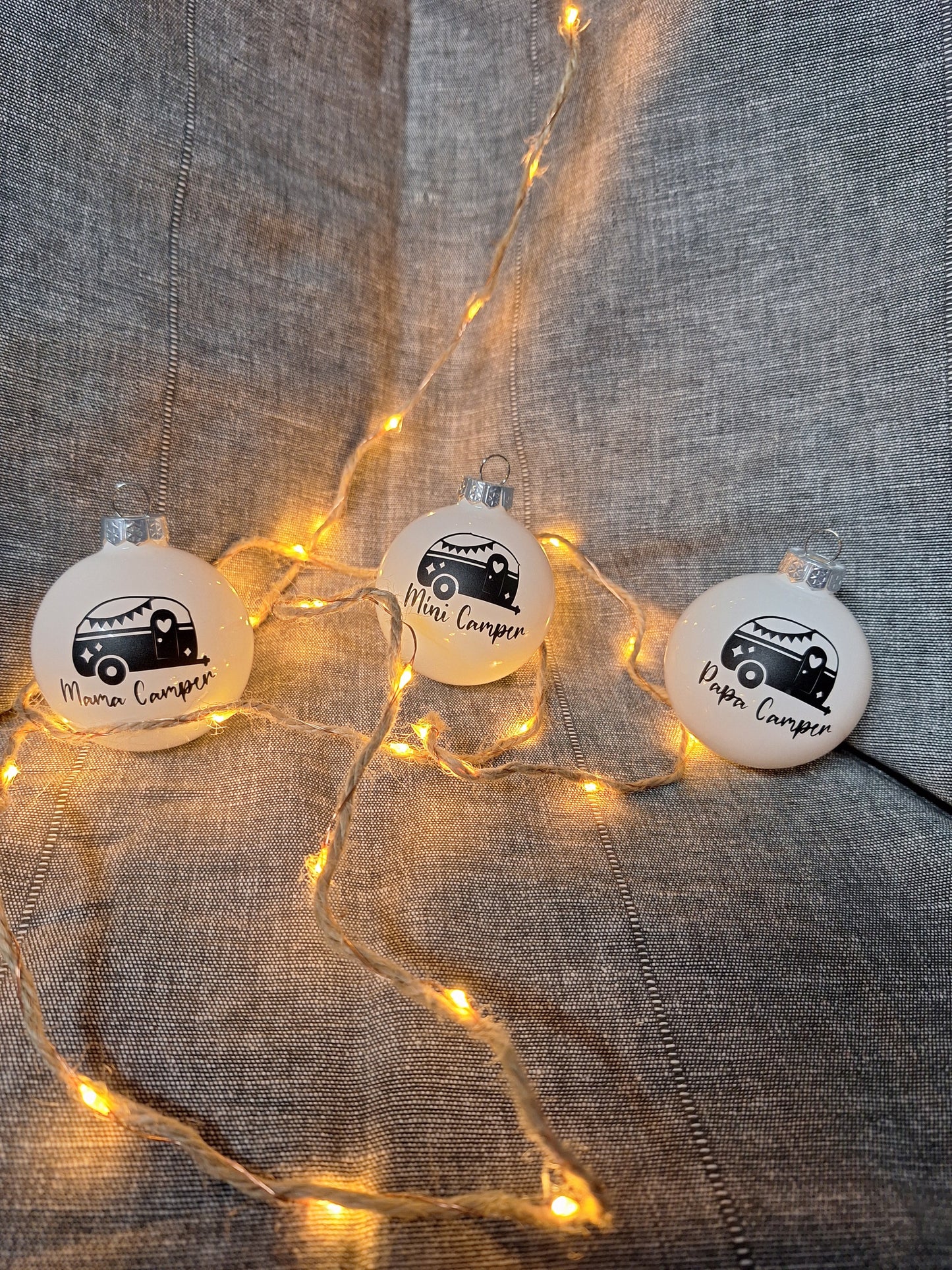 Weihnachtskugel Camper