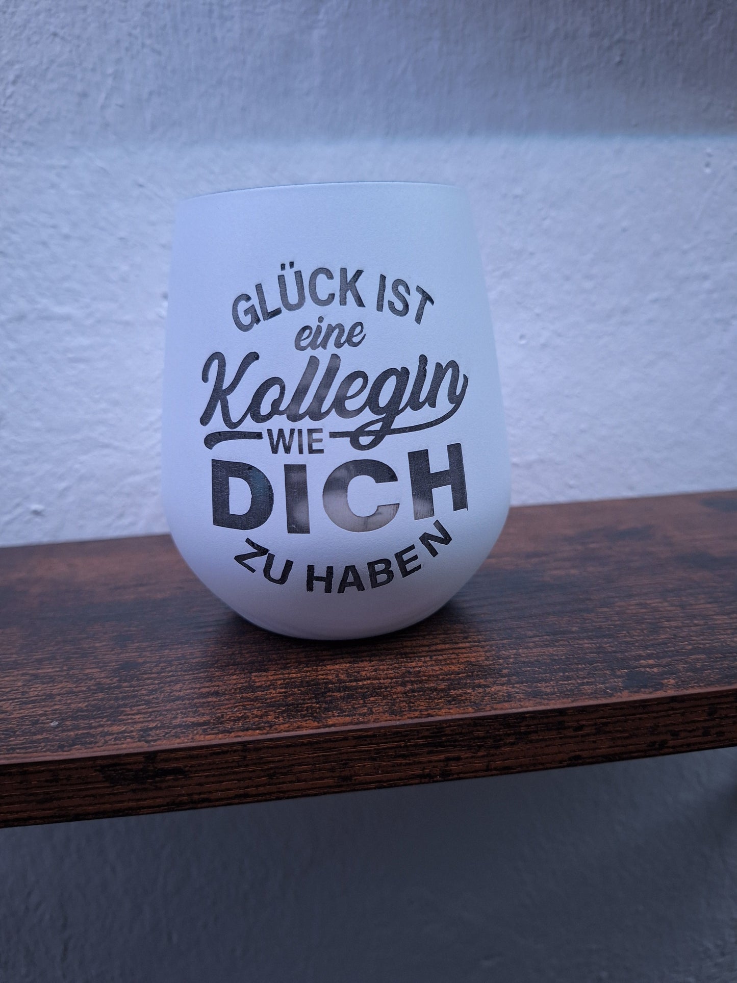 Trinkglas / Dekoglas mit Gravur/ Windlicht