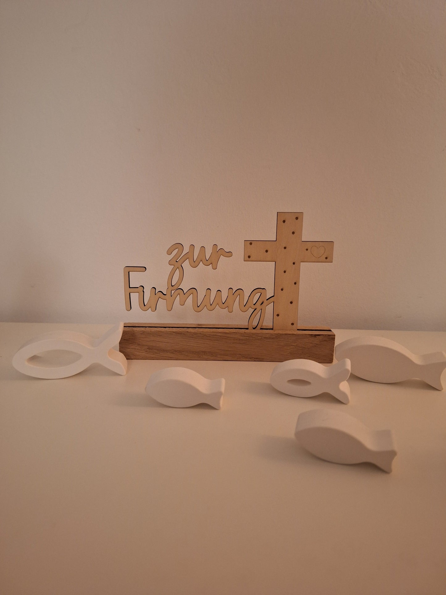 Schriftzug Taufe/ Kommunion/ Firmung/ Konfirmation