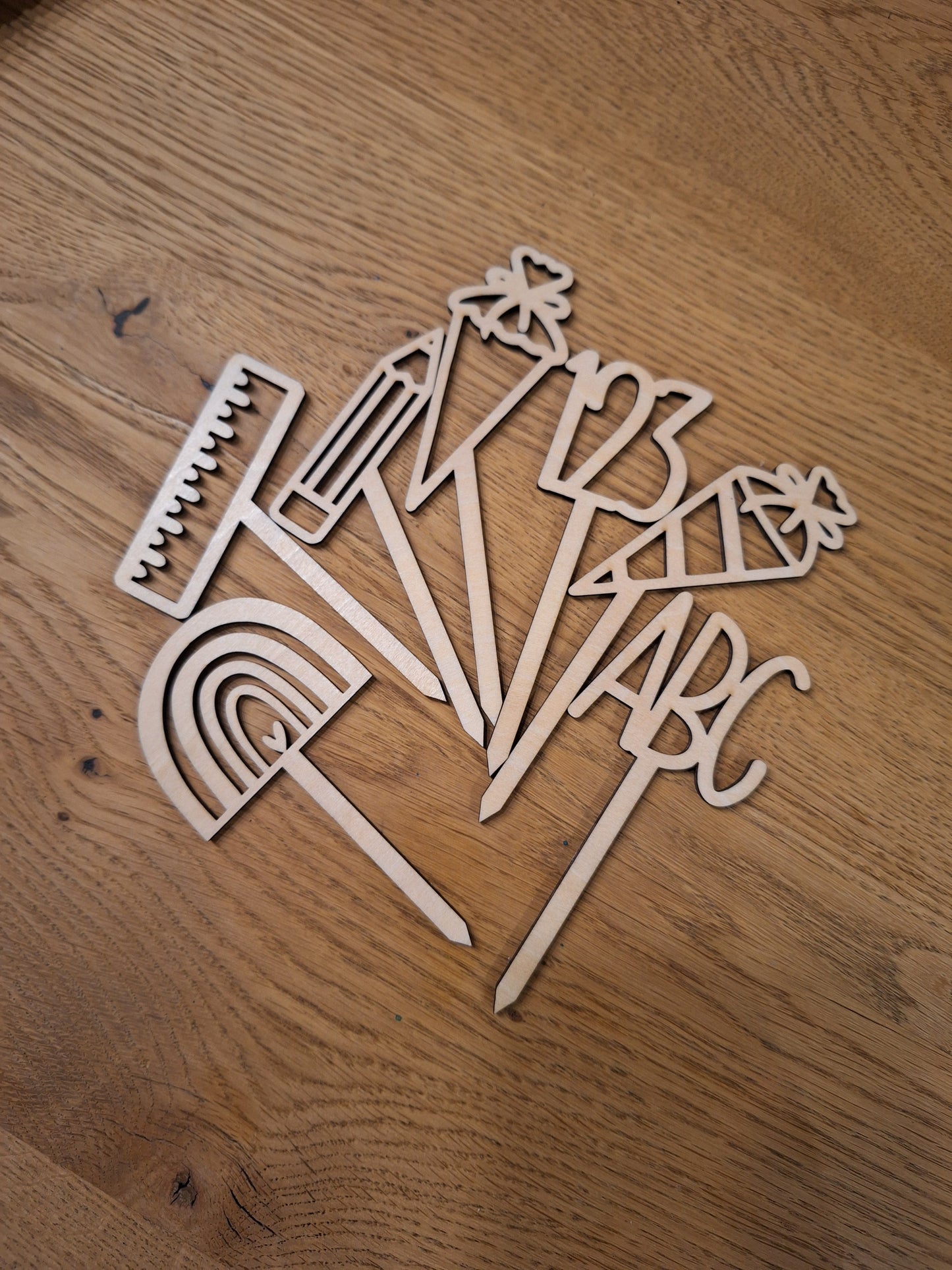 Cake Topper Mix / Einschulung