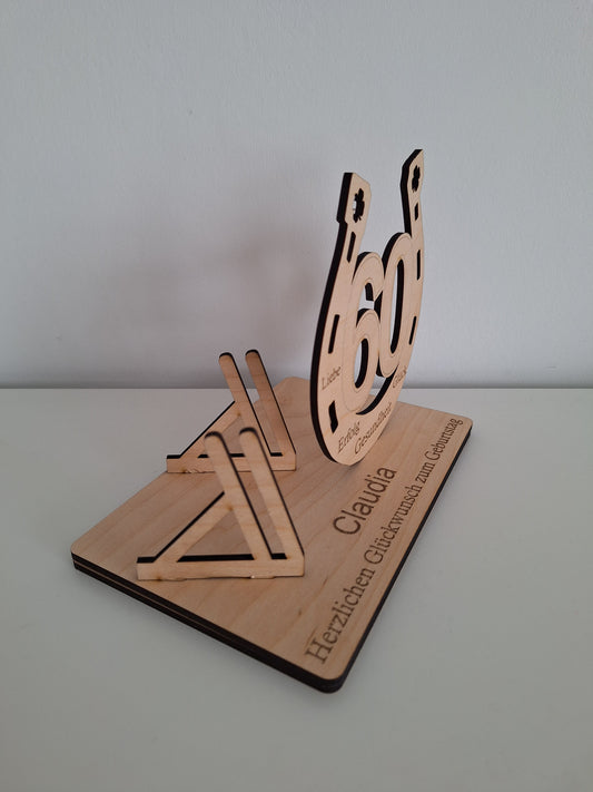 Geburtstagsaufsteller