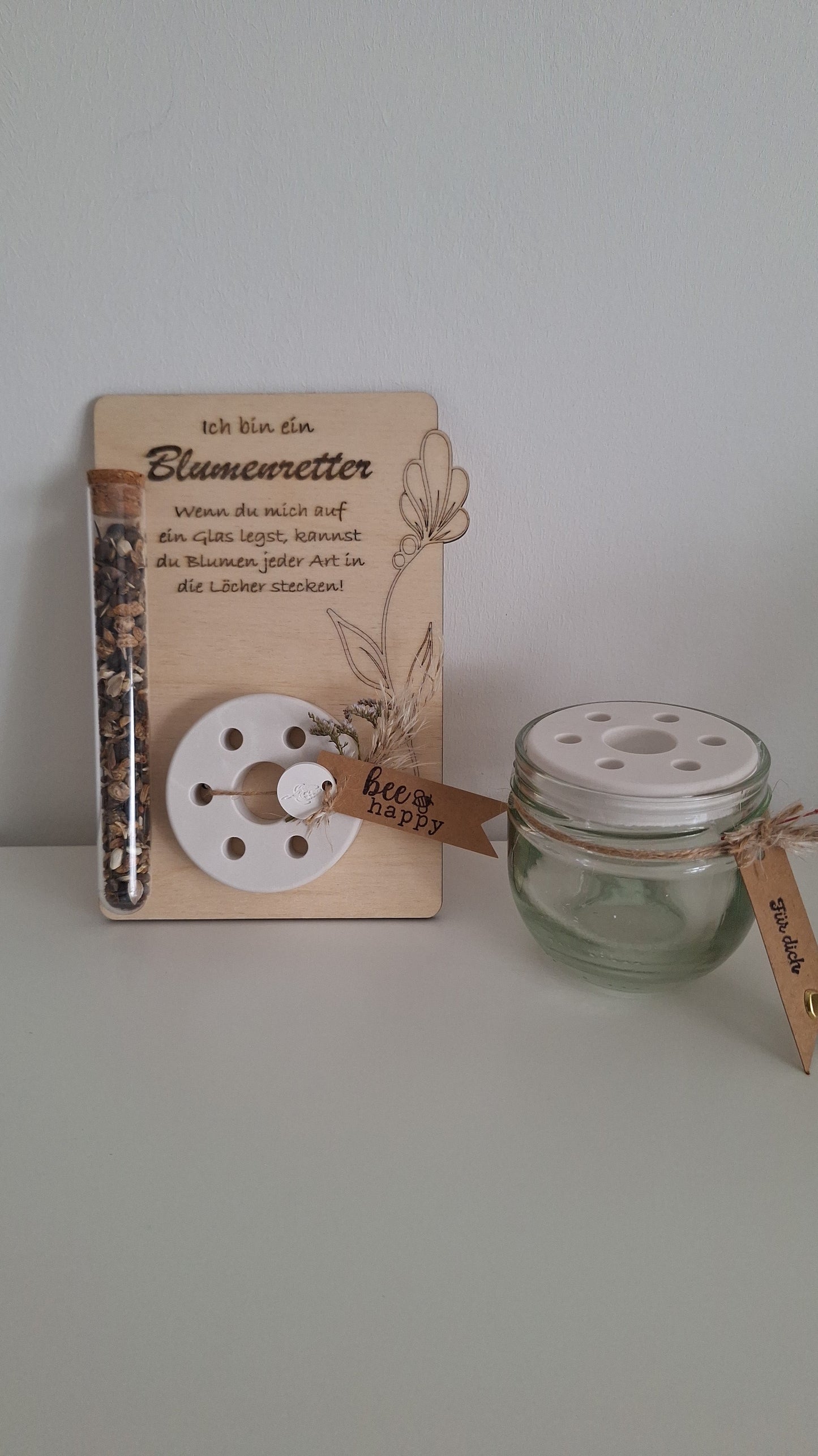 Blumenretter Set mit Wildblumensamen