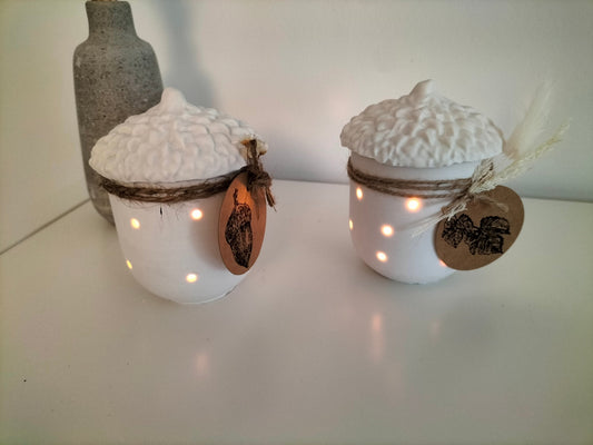 Lichterdose Eichel