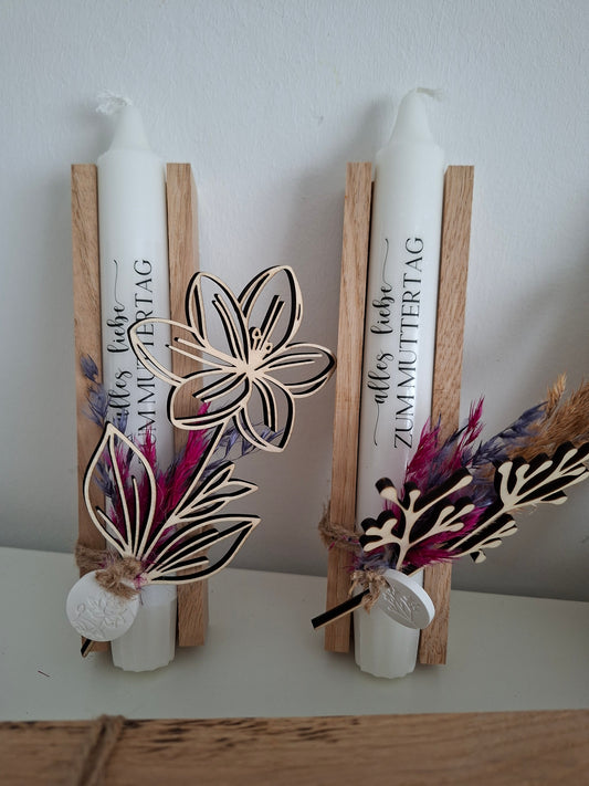 Kerzen / Mama / Muttertag
