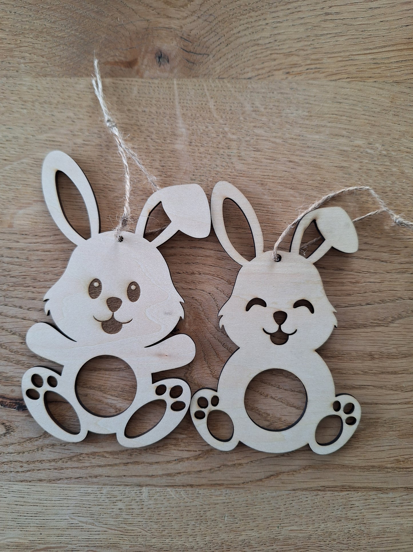 Schokoladenhalter Hase / blanko