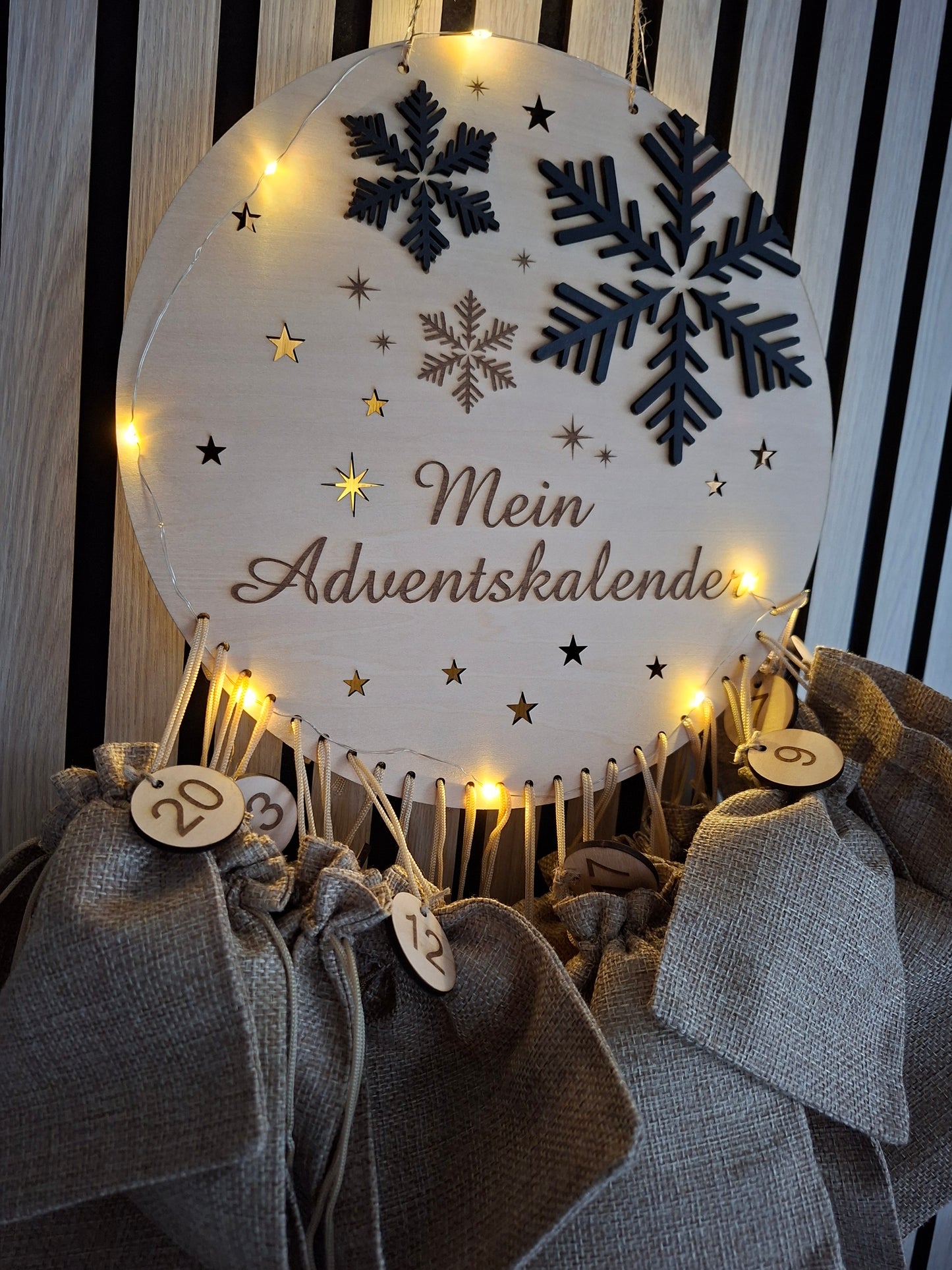 Adventskalender /MIT Personalisierung / OHNE Säckchen
