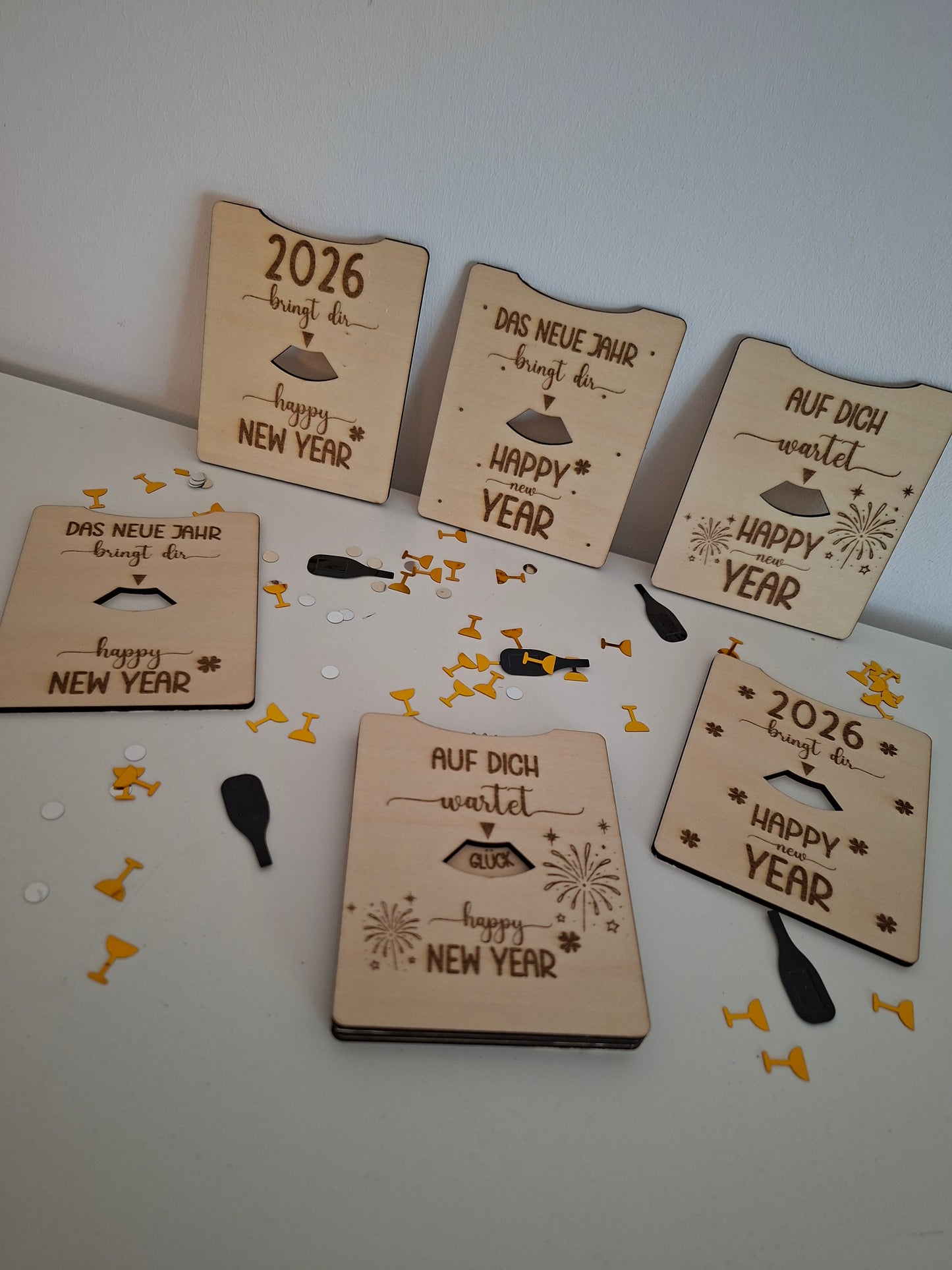 Silvestergrüße Drehscheibe