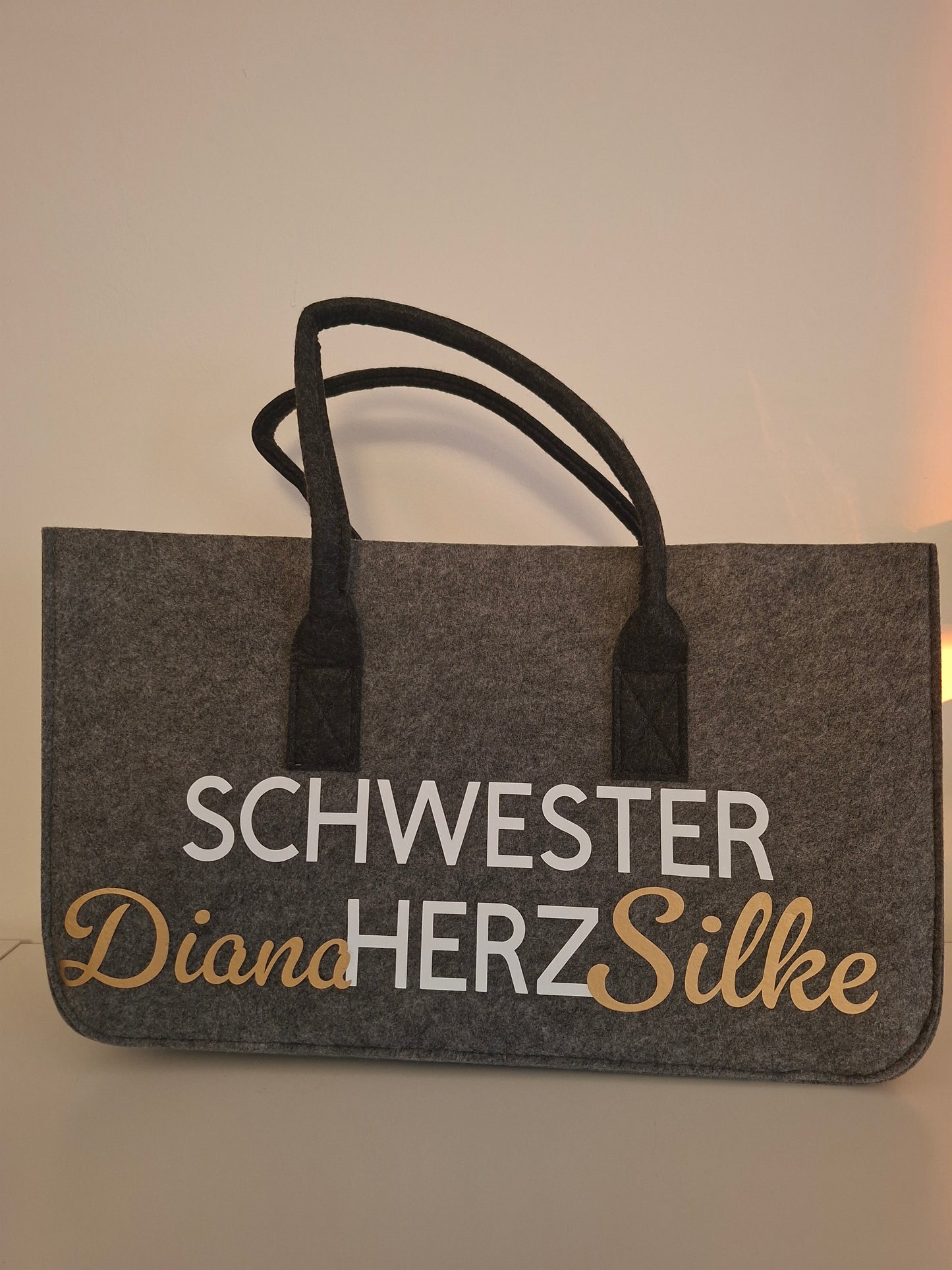 Tasche Filz/ personalisiert