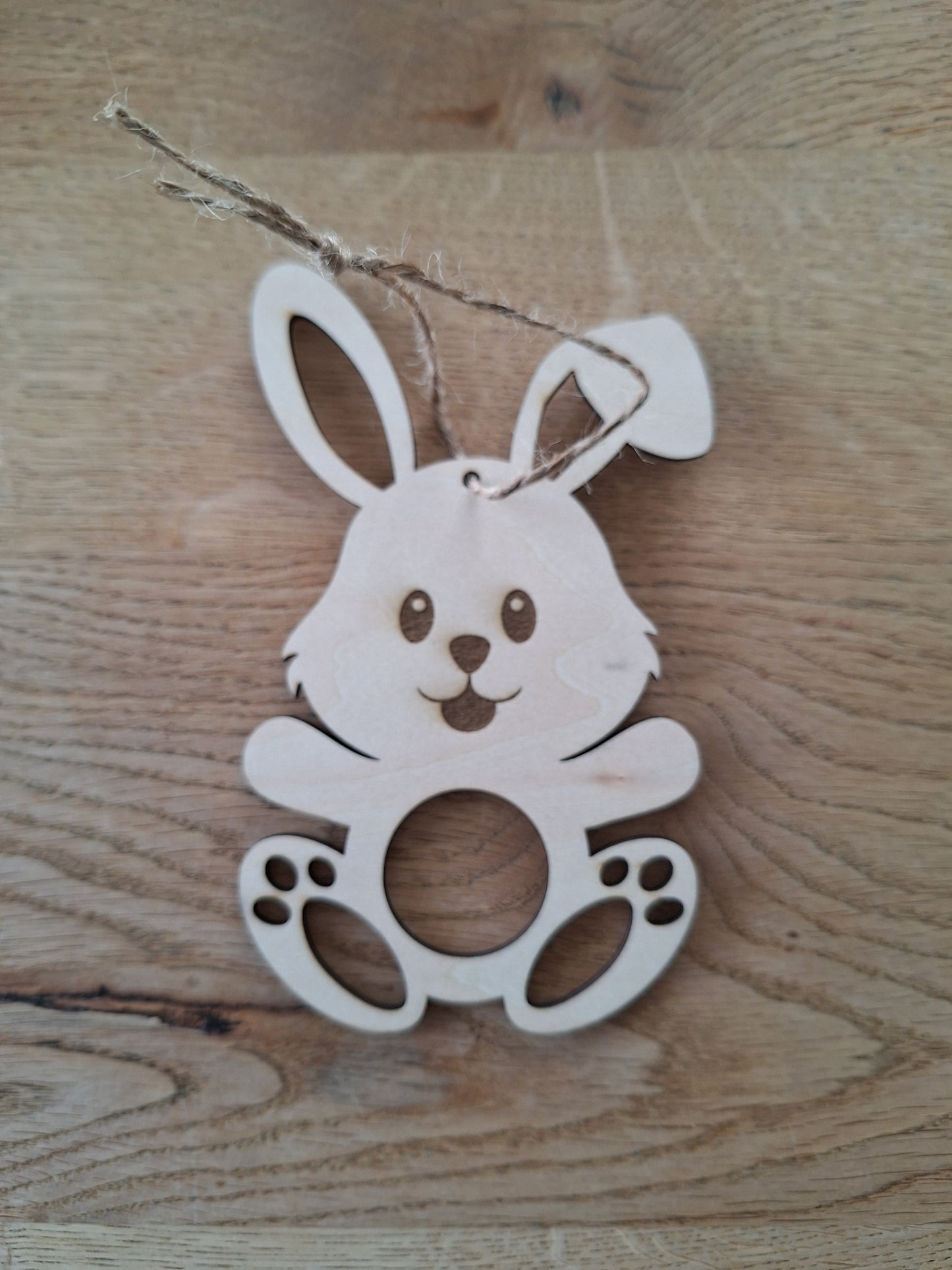 Schokoladenhalter Hase / blanko