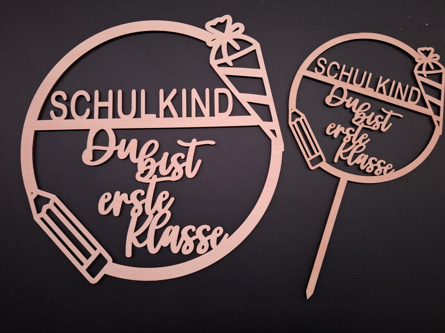 Einschulung Cake Topper/ Türkranz