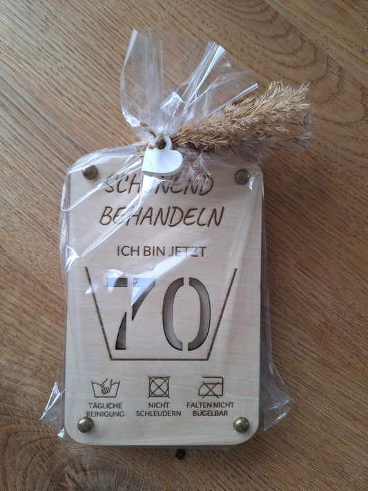 Geldgeschenk/ Holzkuvert