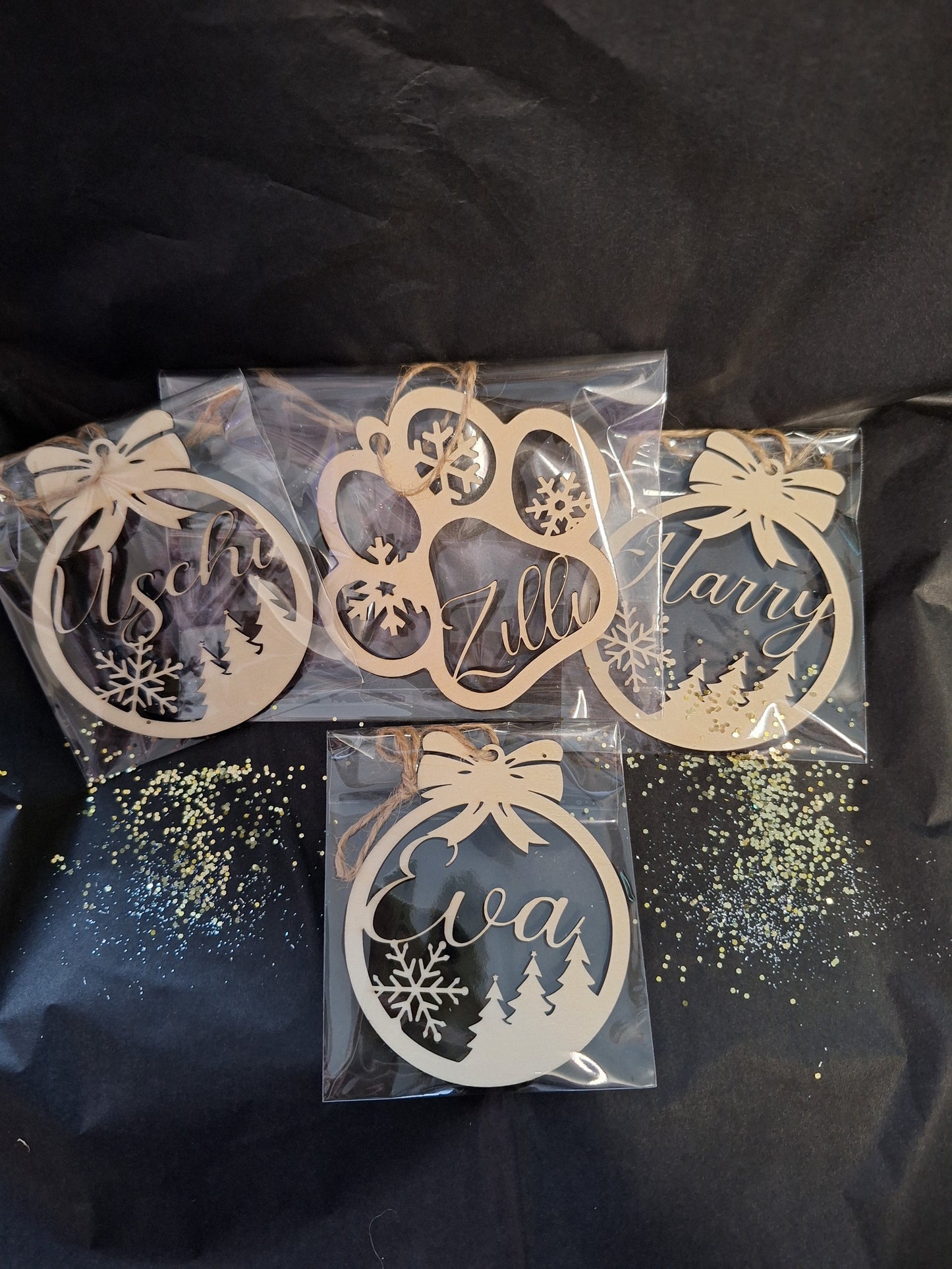 personalisierte Weihnachtsanhänger / Baumschmuck