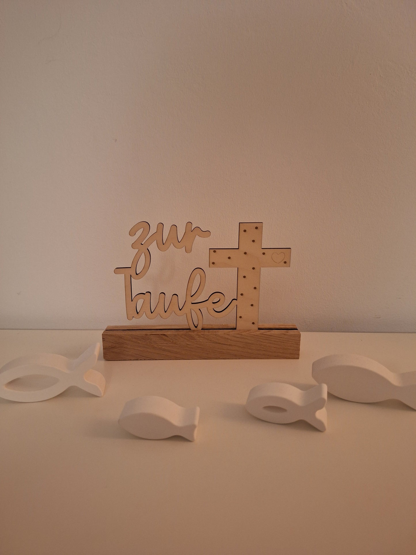 Schriftzug Taufe/ Kommunion/ Firmung/ Konfirmation