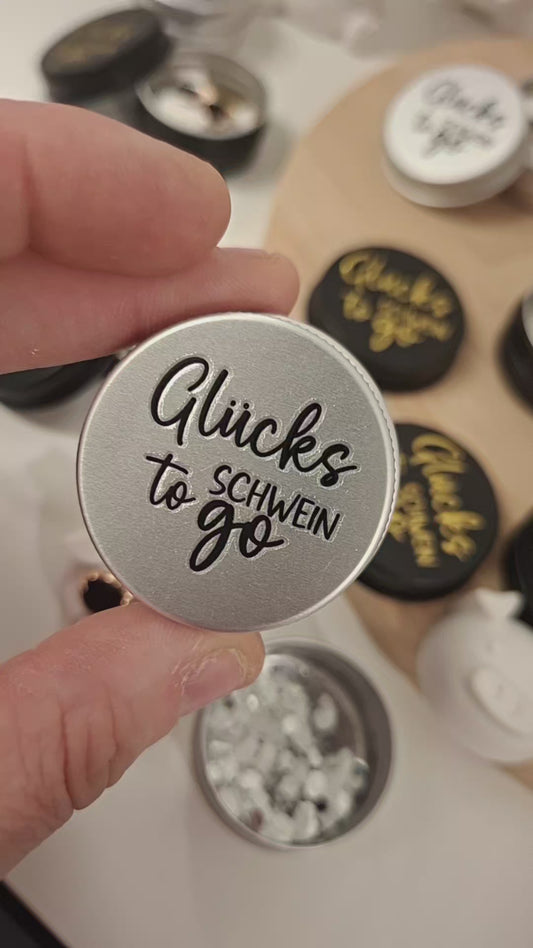 GlücksSchwein to go / Silvestergruß / Neujahr