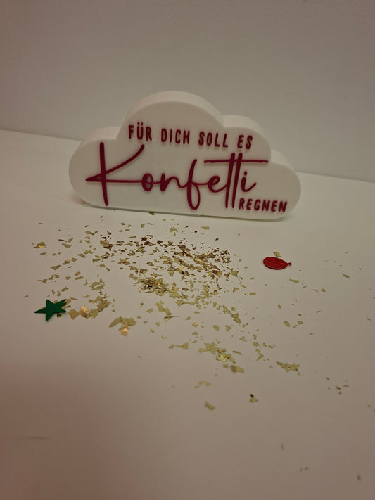 Geburtstag / lass Konfetti regnen