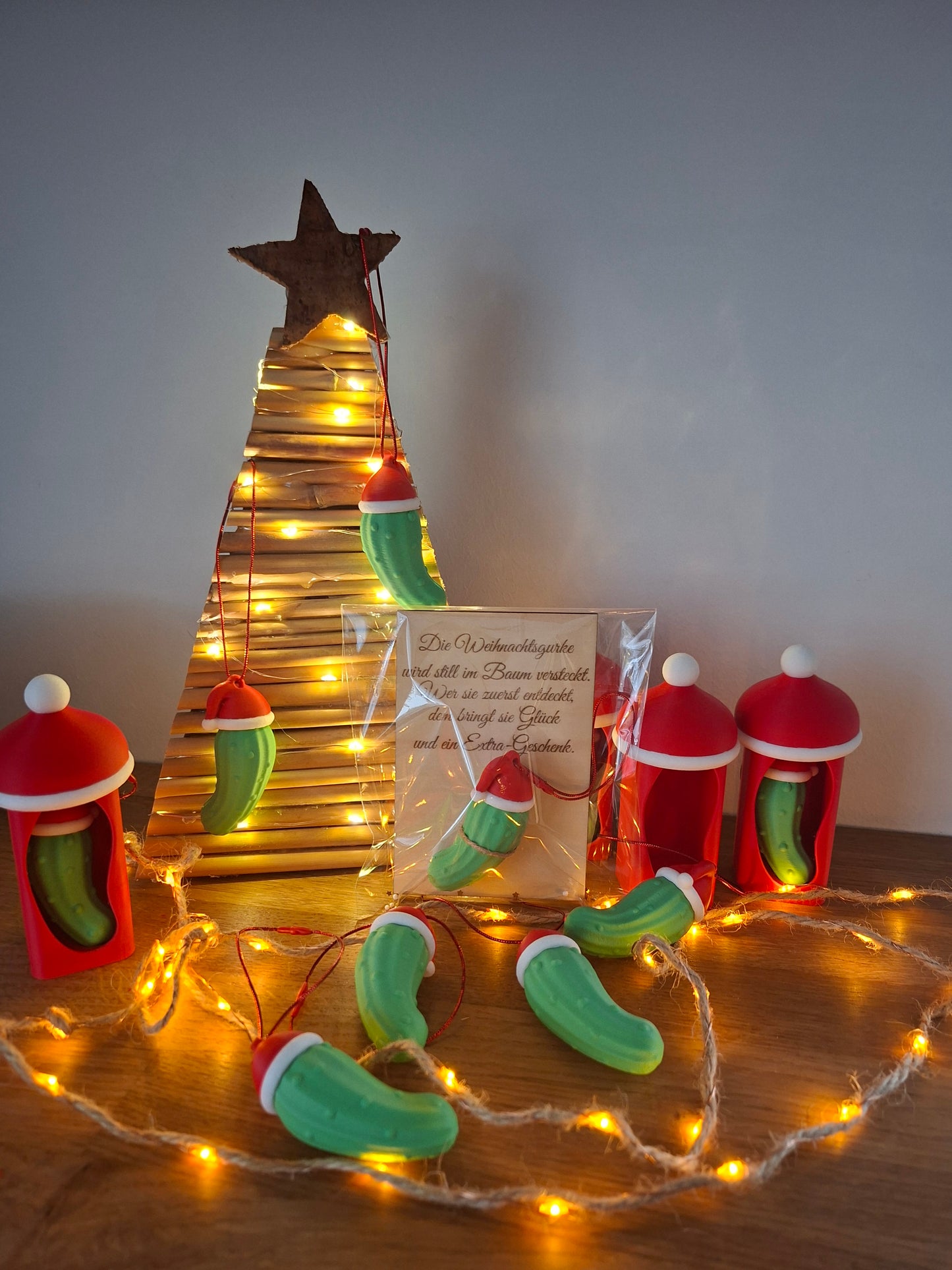 Weihnachtsgurke/ Baumanhänger