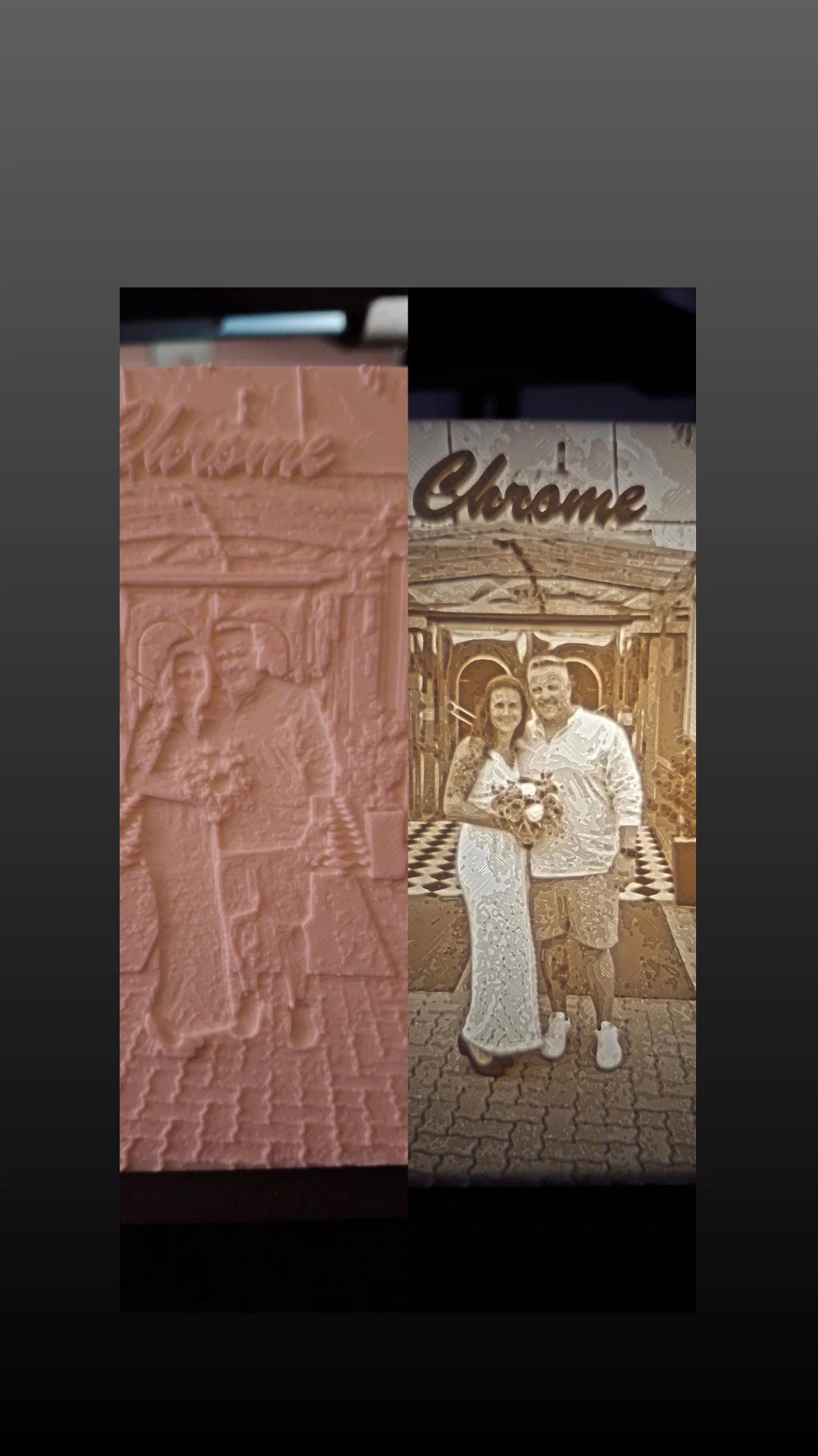 Bild / beleuchtet/ personalisierte Geschenke