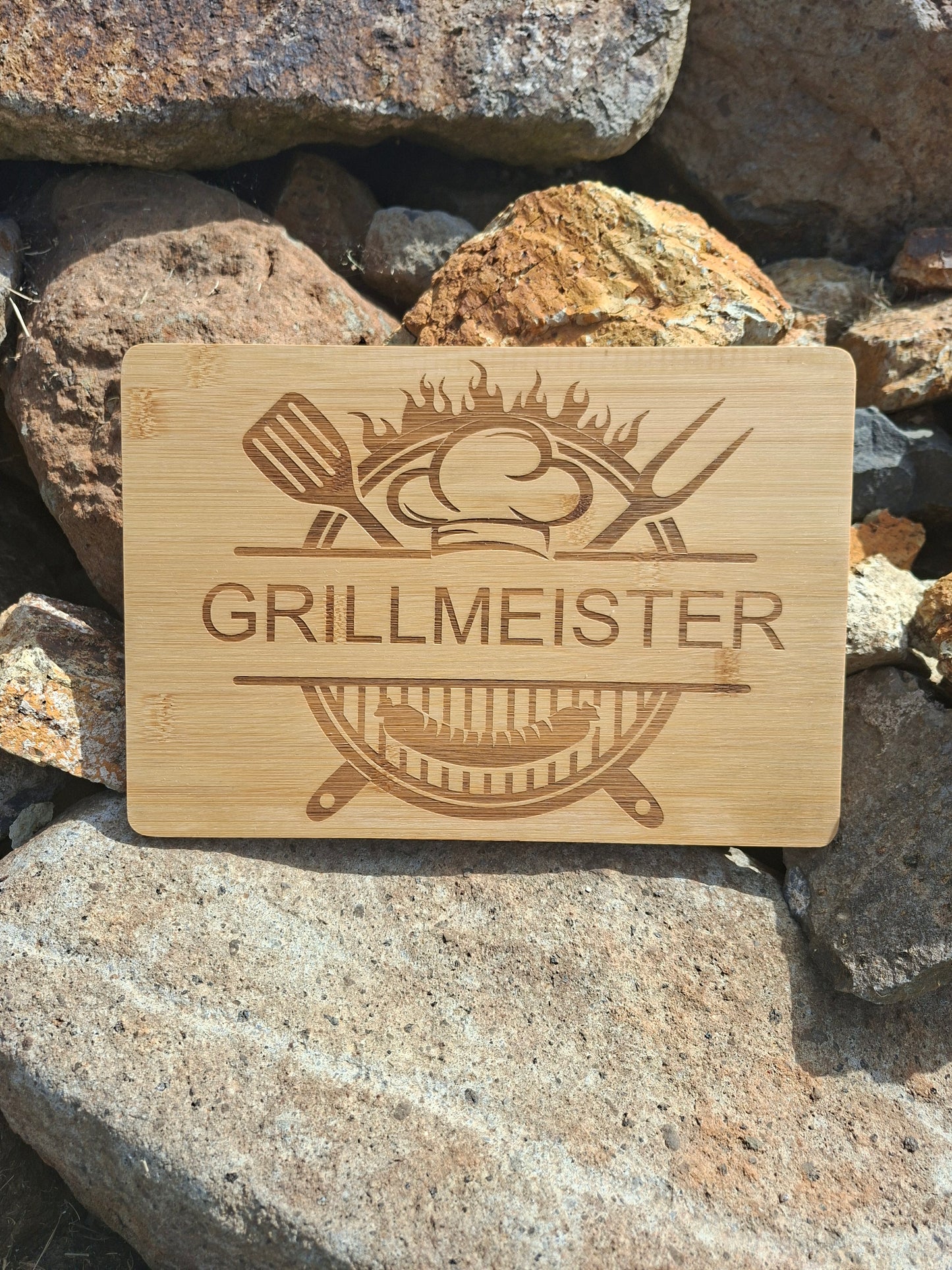 Grillbrettchen / Grillmeister / personalisiertes Brettchen