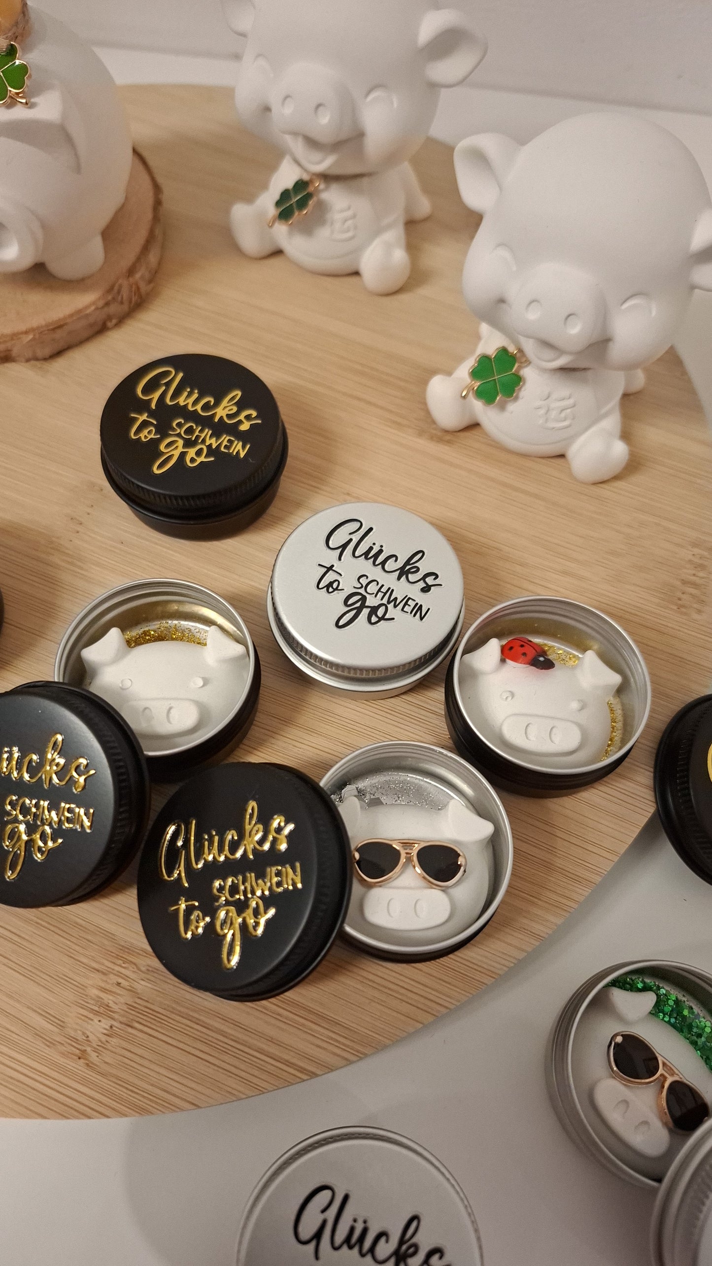 GlücksSchwein to go / Silvestergruß / Neujahr