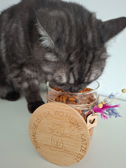 Leckerlie/ Naschglas / Hund / Katze